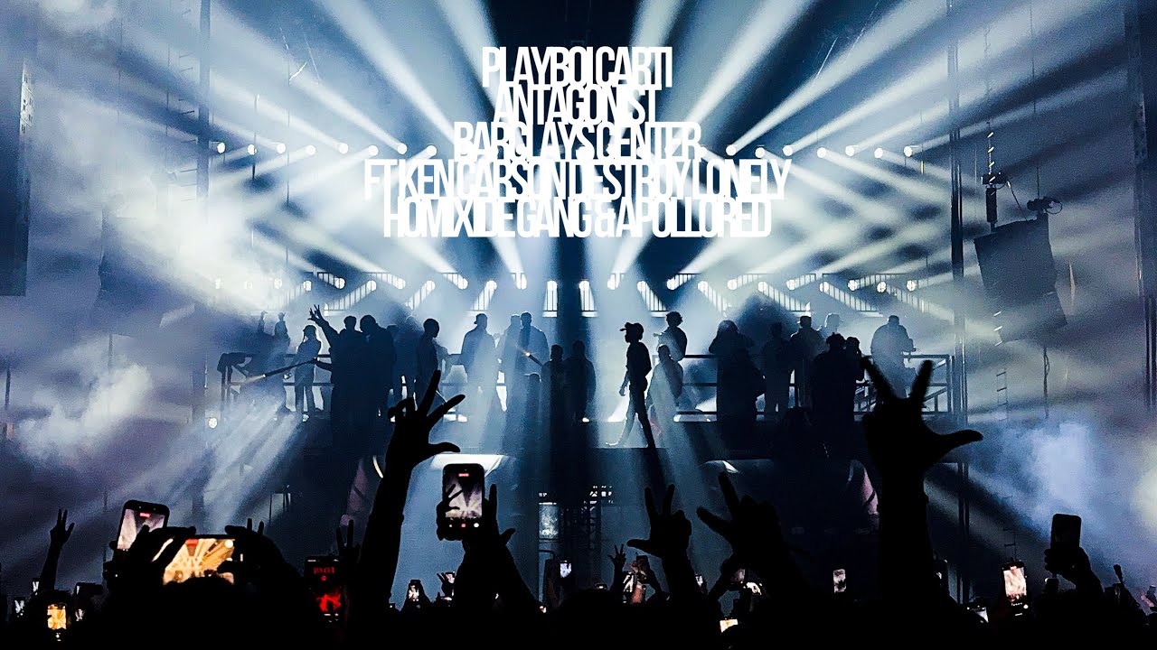 Playboi Carti Live @BarclaysCenter|Antagonist Tour|Ft.Ken Carson Destroy Lonely Homixide Gang Apollo