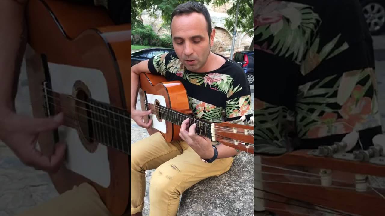 Josele interpretando camino de rosas de Alejandro Sanz