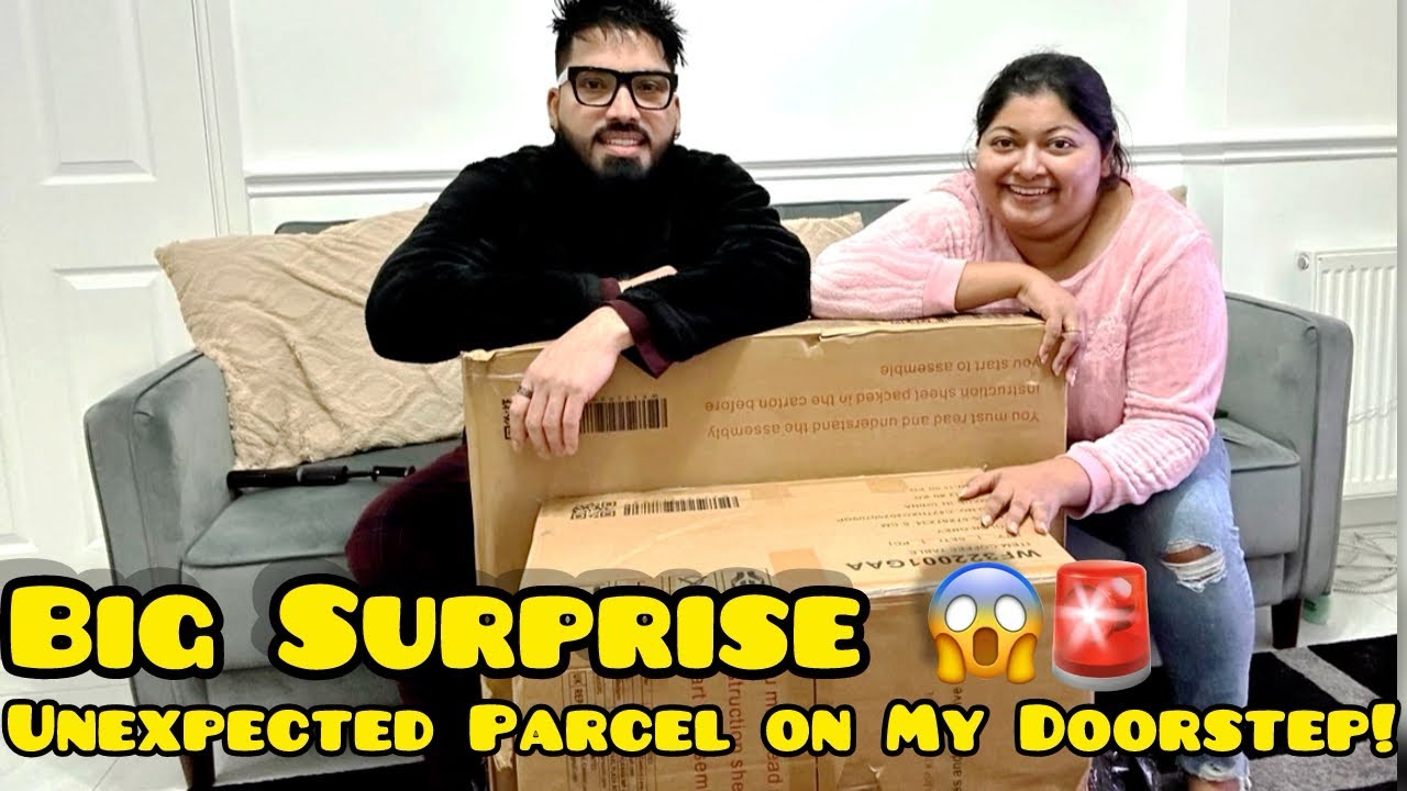 Unexpected Delivery 📦 from unknown Person 🚨 What’s Inside This HUGE Parcel?” 