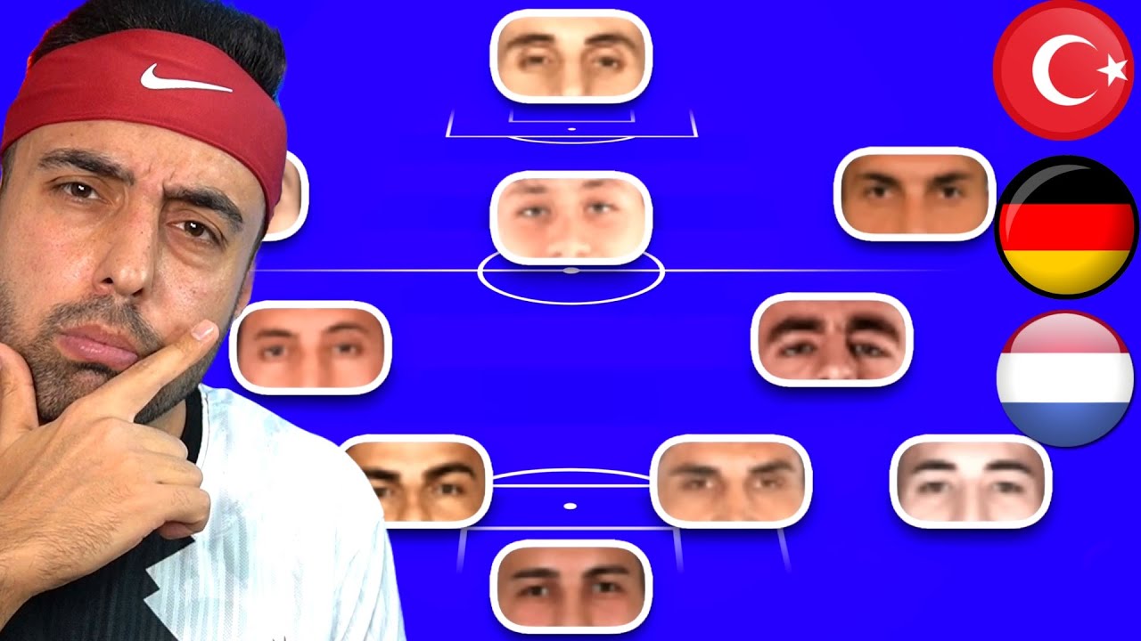 MİLLİ TAKIMI FUTBOLCULARIN GÖZLERİNDEN TANIYABİLECEK MİSİN ? ÜMİDİ ! BULMACA !