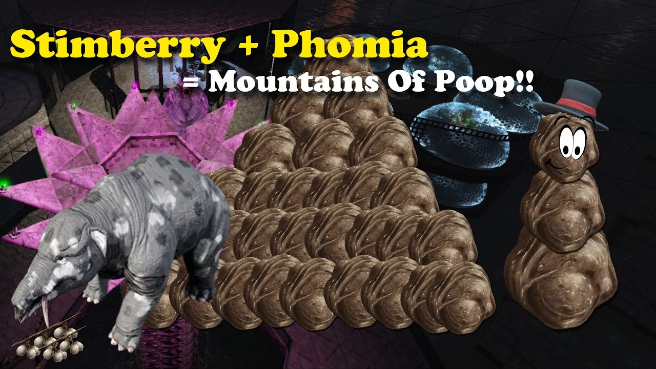 Ark - How to get lots of Poop Fast!