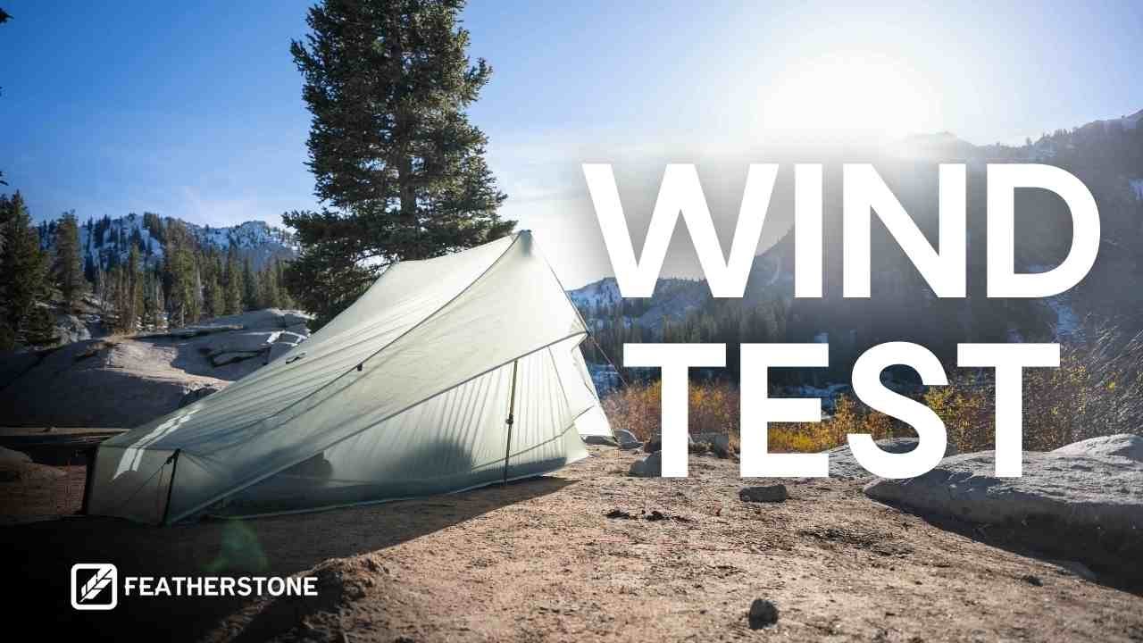 Featherstone Backbone Trekking Pole Tent - A2 Wind Tunnel Lab