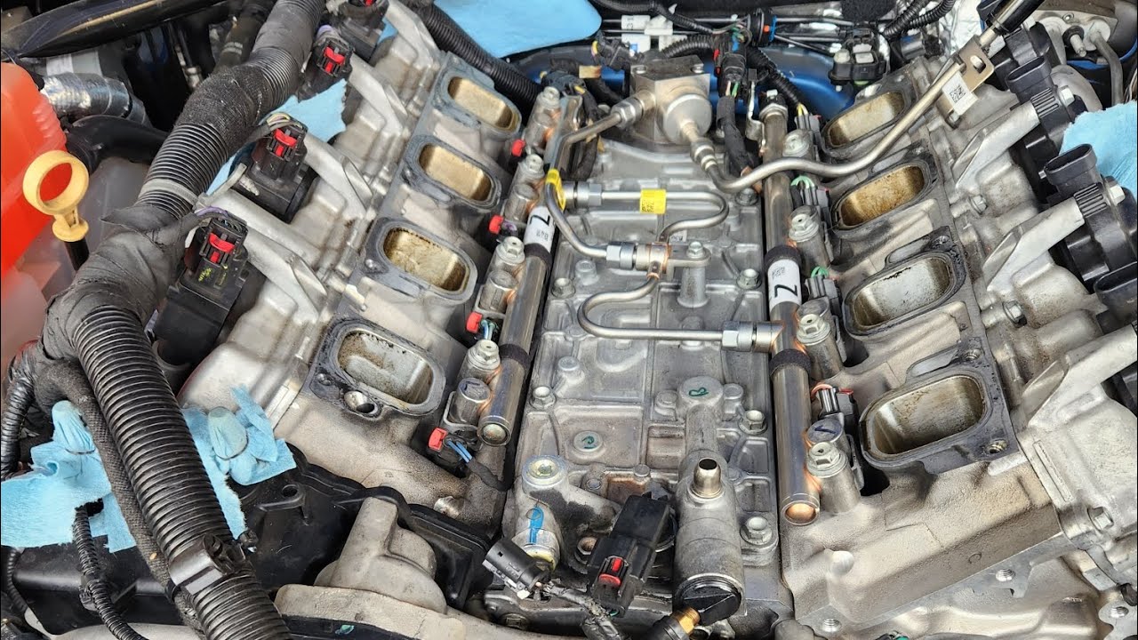 High Pressure Fuel Pump, Fuel Rail, and Injector removal 2018 Chevrolet Camaro ZL1