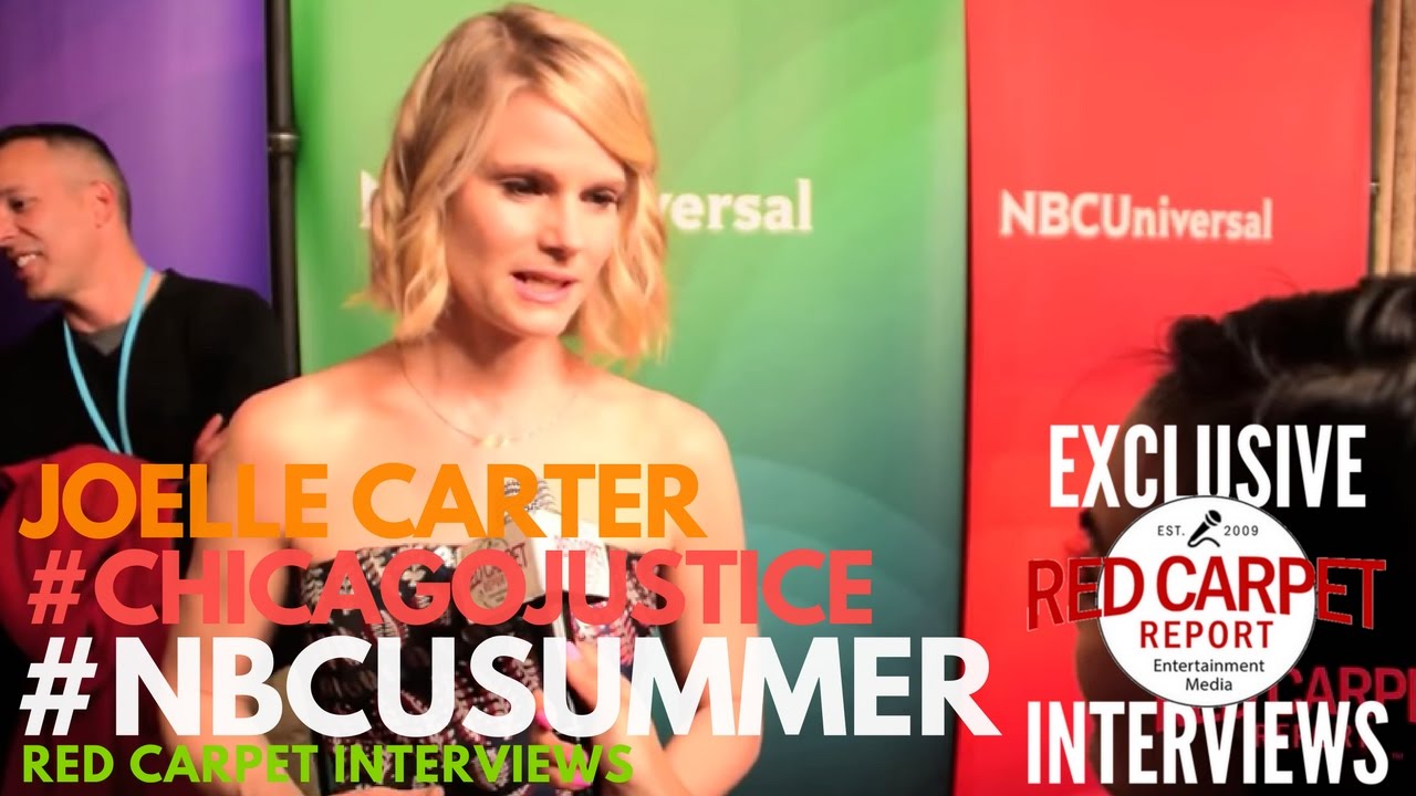 Joelle Carter #ChicagoJustice interviewed at NBCUniversal’s Summer 2017 Press Day