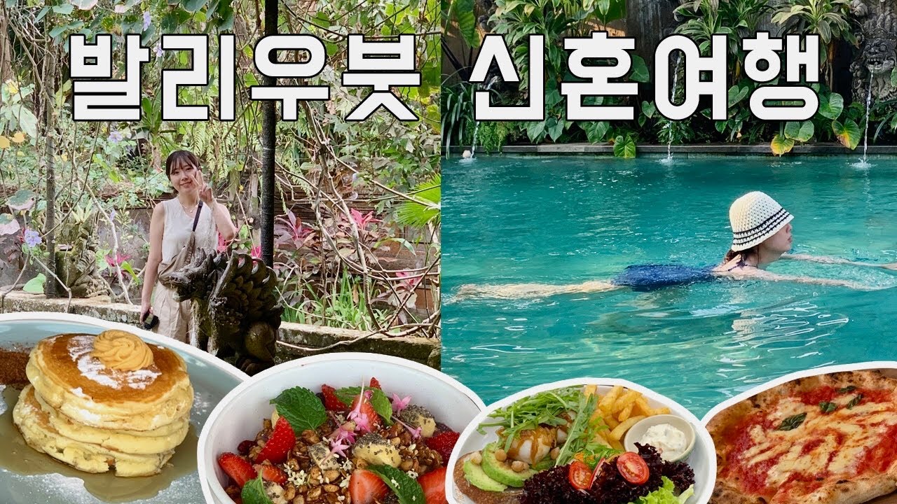 발리 EP.1 | 신혼여행이 고민이라면 우붓에 가세요🌴🐒🐠