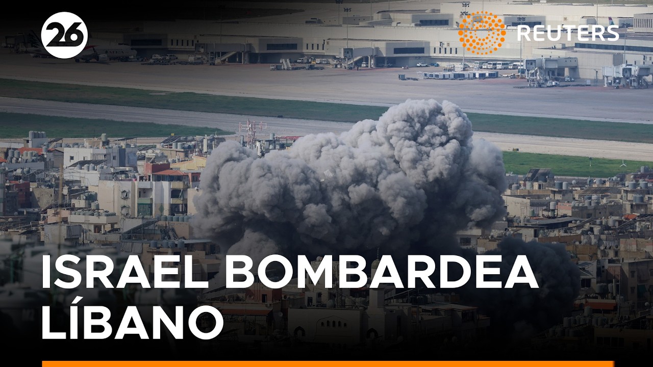 Israel bombardea Líbano tras los ataques de Hezbolá | #Reuters