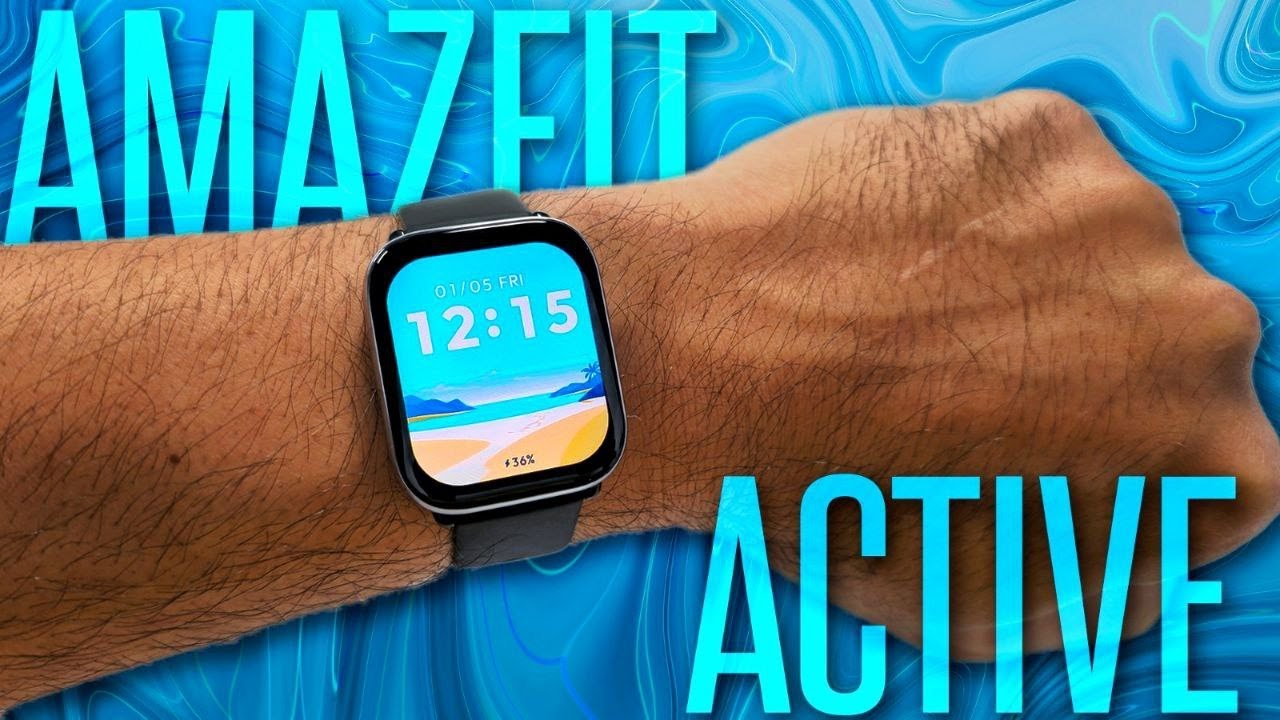 AMAZFIT ACTIVE - LINDO, COMPLETO E MUITO FUNCIONAL!