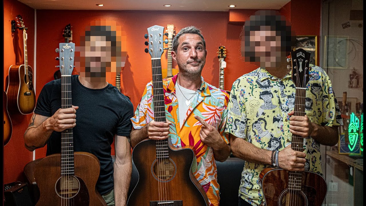 TOP 3 des guitares les plus vendues avec des invités mystères 🧐