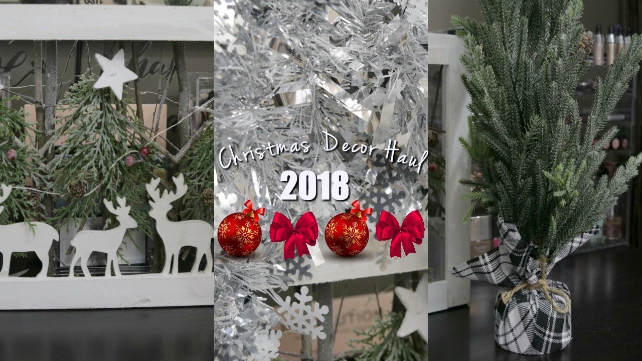Christmas Decor Haul | 2018