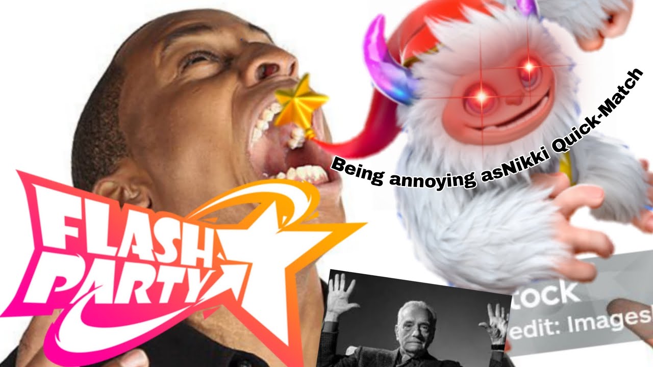 BEING ANNOYING AS MIKKO  || Flash Party 1V1 Quick Match