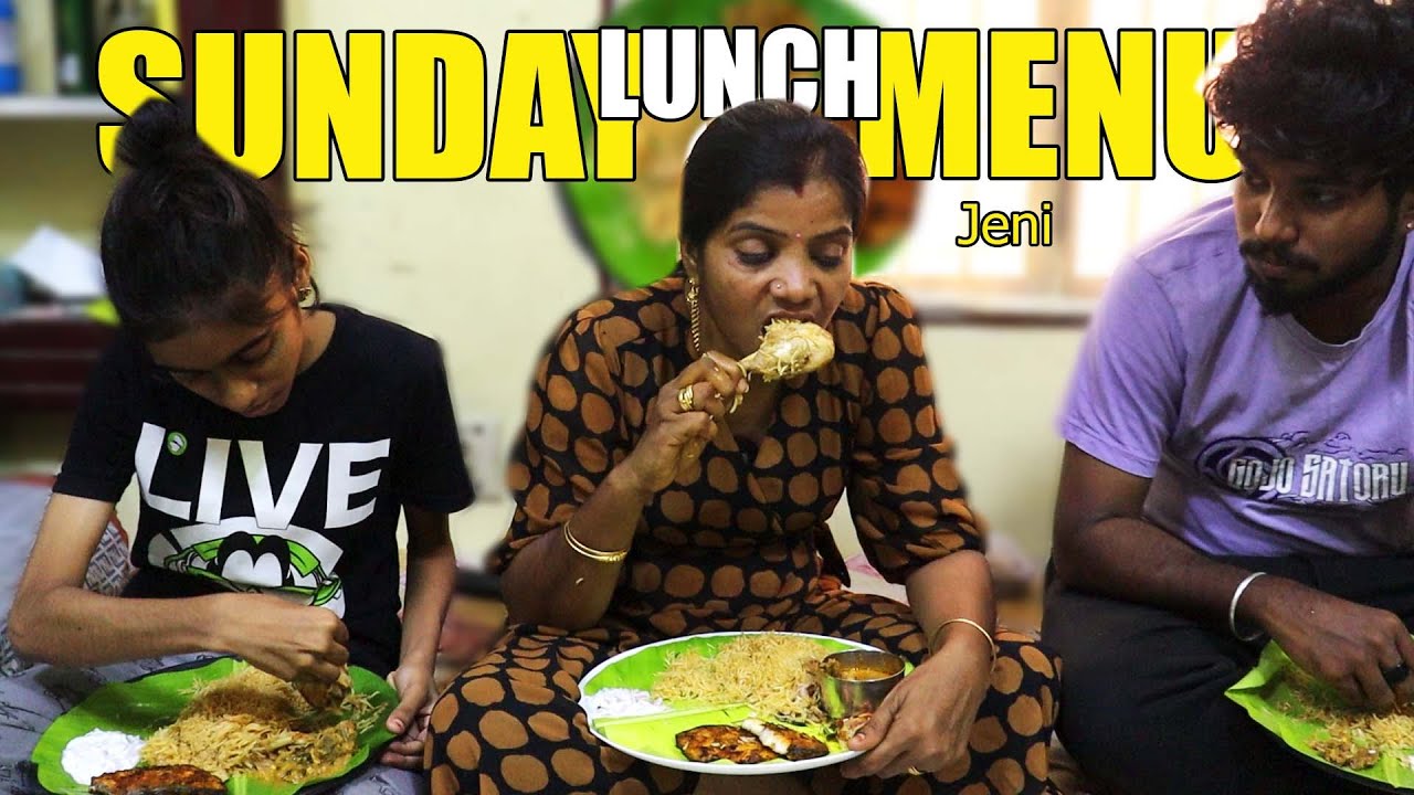ஞாயிறு  காமெடி கறி விருந்து | Sunday Non veg Special | Jeni