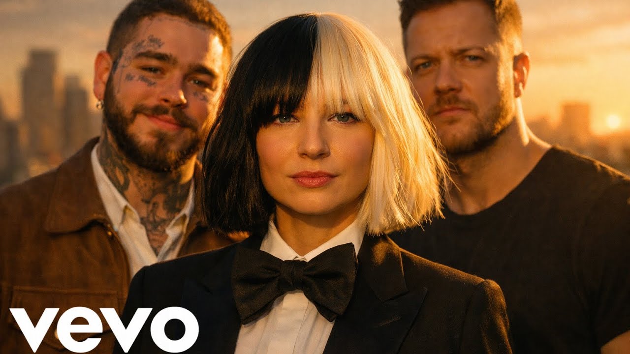 Sia × Post Malone × Imagine Dragons - Pressure Becomes a Map (Cinematic Anthem 2026) | Lyric Video
