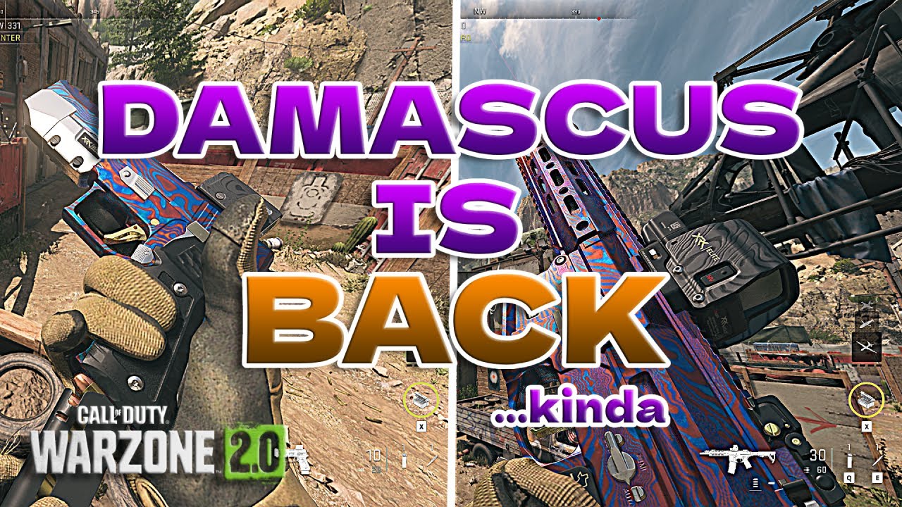 How to get the DAMASCUS SKIN in MW2 / Warzone 2 (UPDATED 2023)