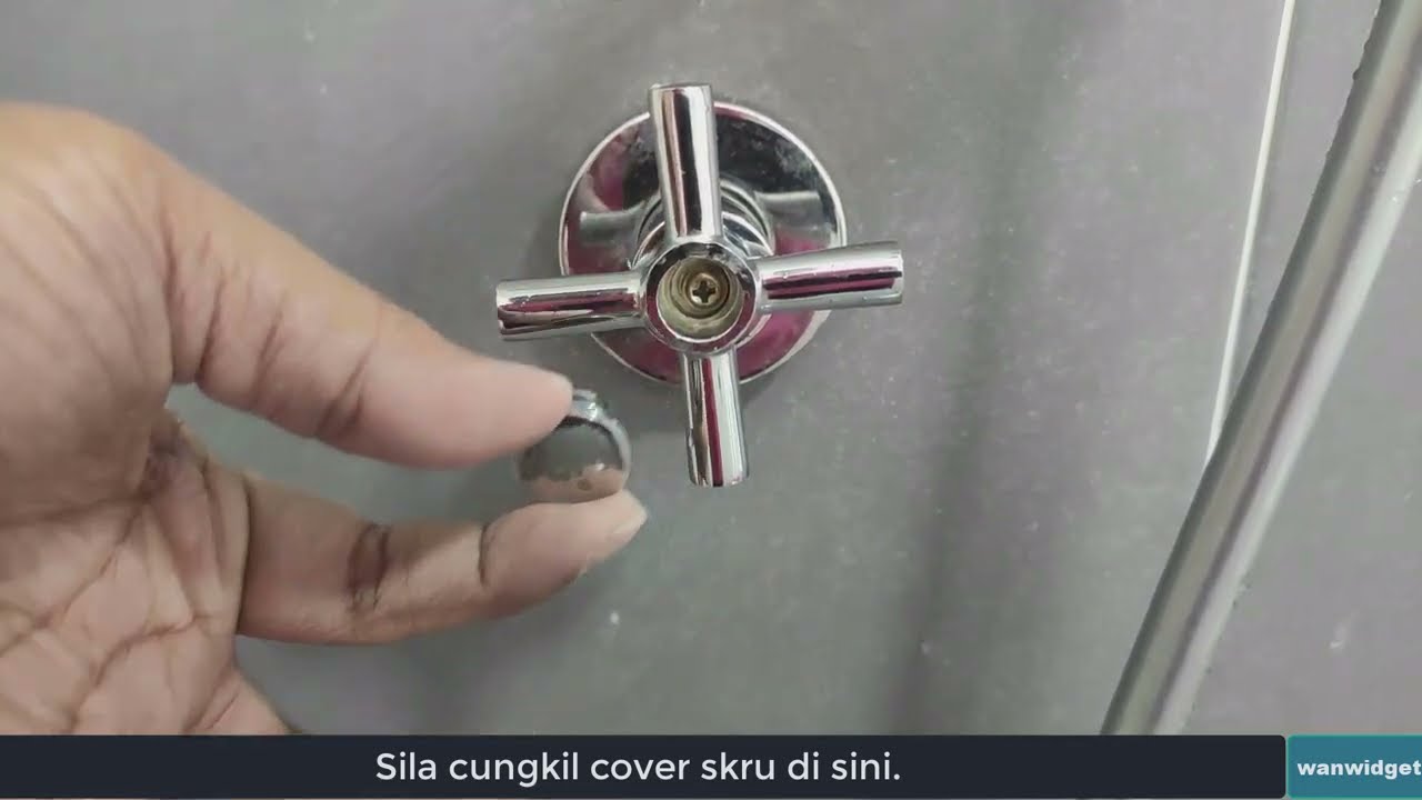 Cara Tukar Dan Ganti Paip Jenis Stopcock /Stop Valve