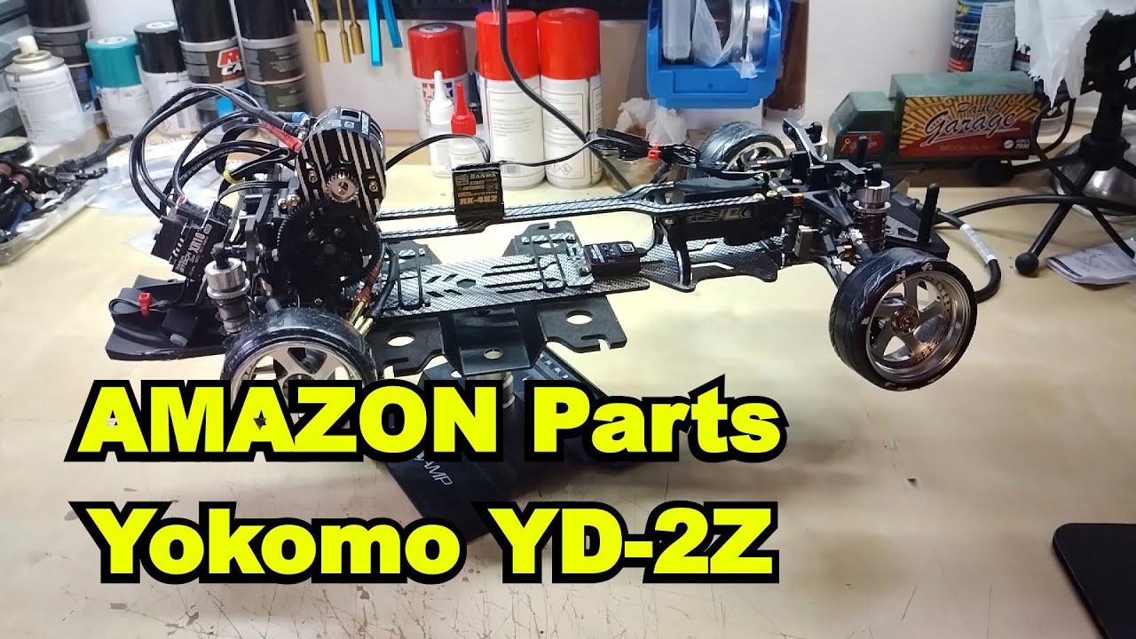 YOKOMO YD-2Z contraption with Amazon chassis