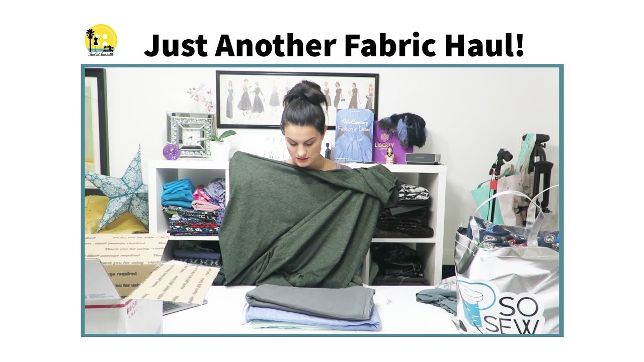 FABRIC HAUL: Featuring So Sew English and Cali Fabrics