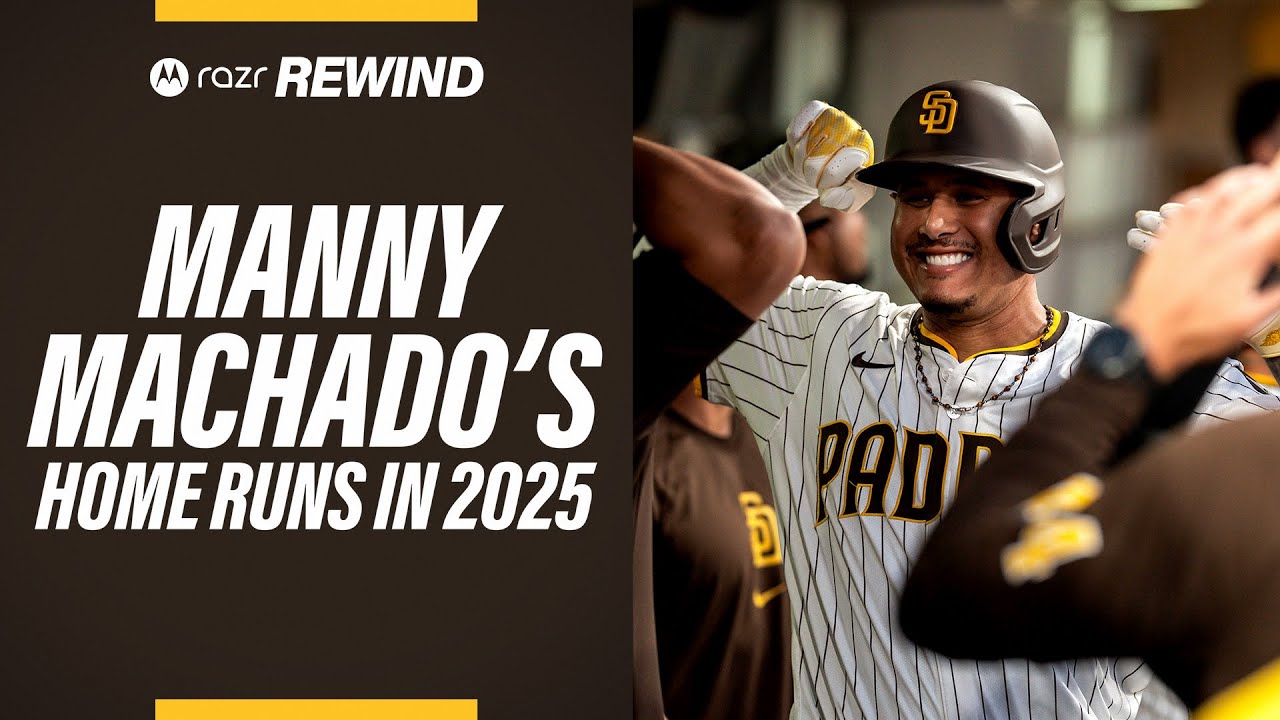 All of Manny Machado&rsquo;s Home Runs from 2025