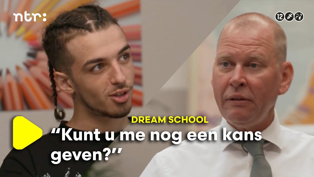 ''Ik ga geen les geven aan mensen die een dutje doen'' | DREAM SCHOOL #7 | NPO Start