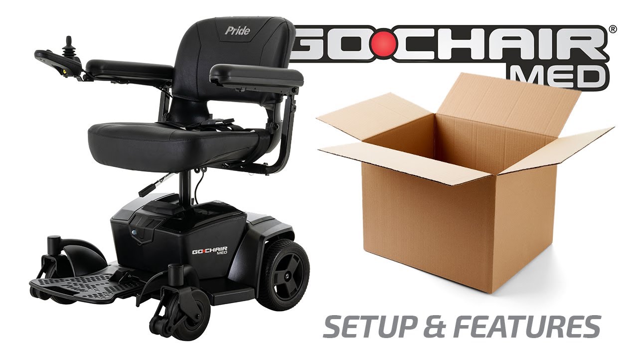 How To Assemble Your Go Chair MED Portable Power Wheelchair by Pride