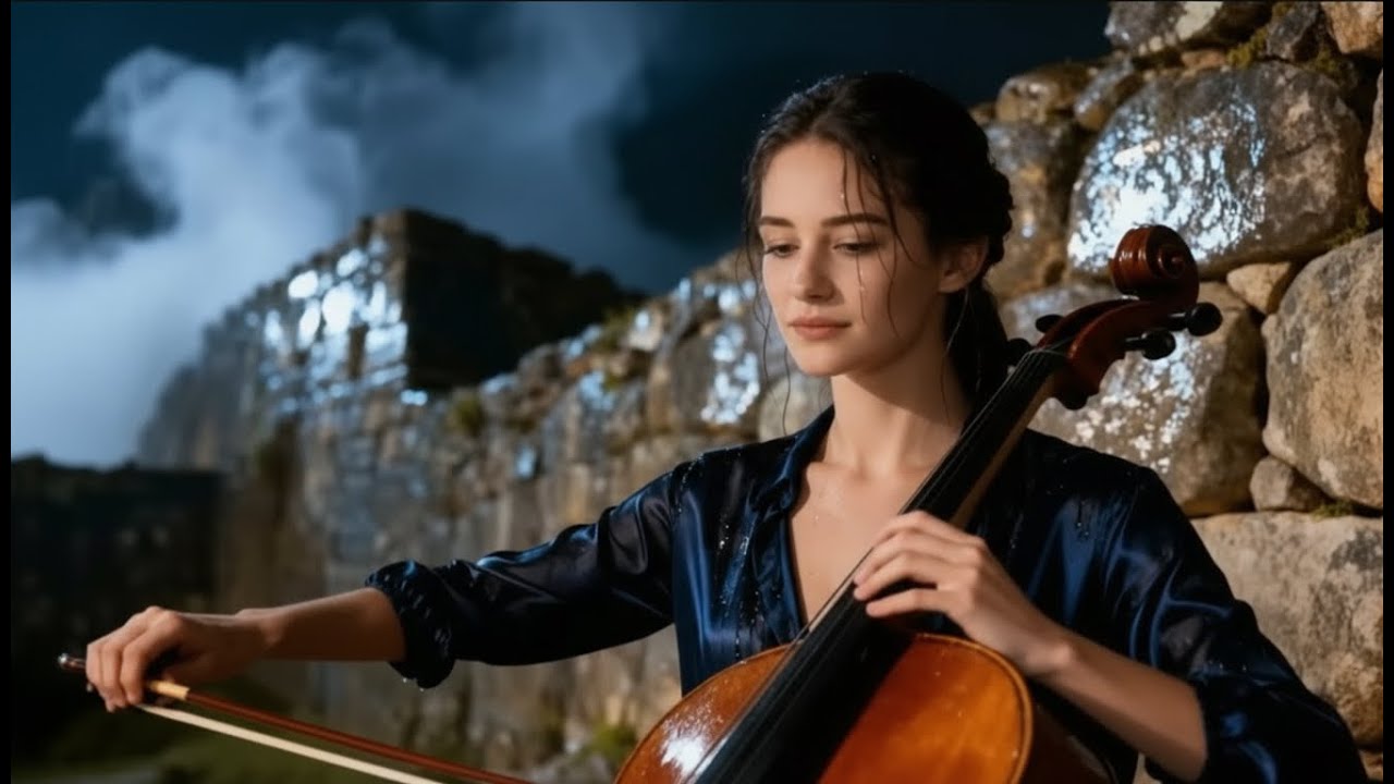 🎻🎹 Виолончель и фортепиано в Мачу-Пикчу дождливой ночью –эмоциональная музыка для расслабления и сна