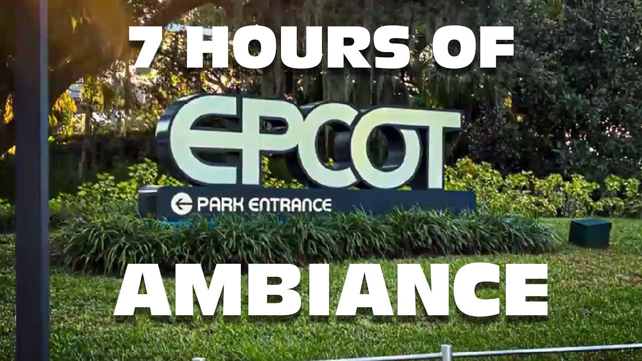 7 Hours of EPCOT Entrance Ambience | Walt Disney World Park Atmosphere Jungle Cruise