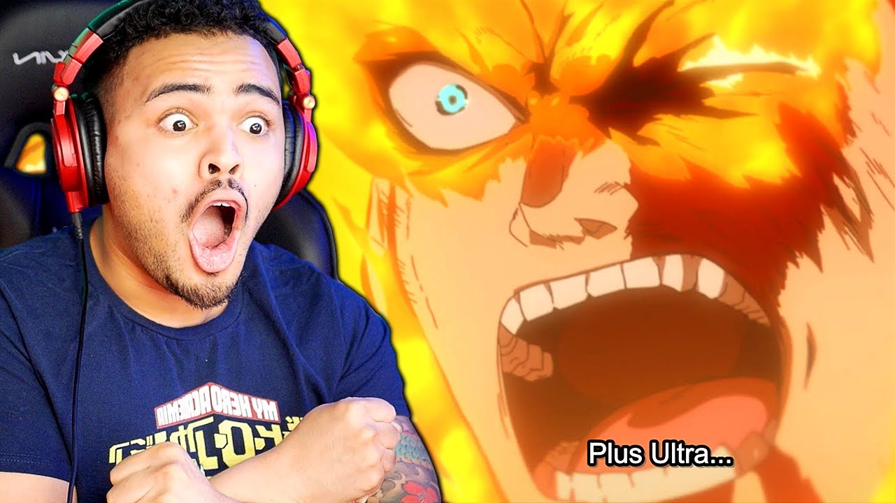 ENDEAVOR VS HIGH END NOMU!! My Hero Academia Season 4 LIVE REACTION! Episode 25