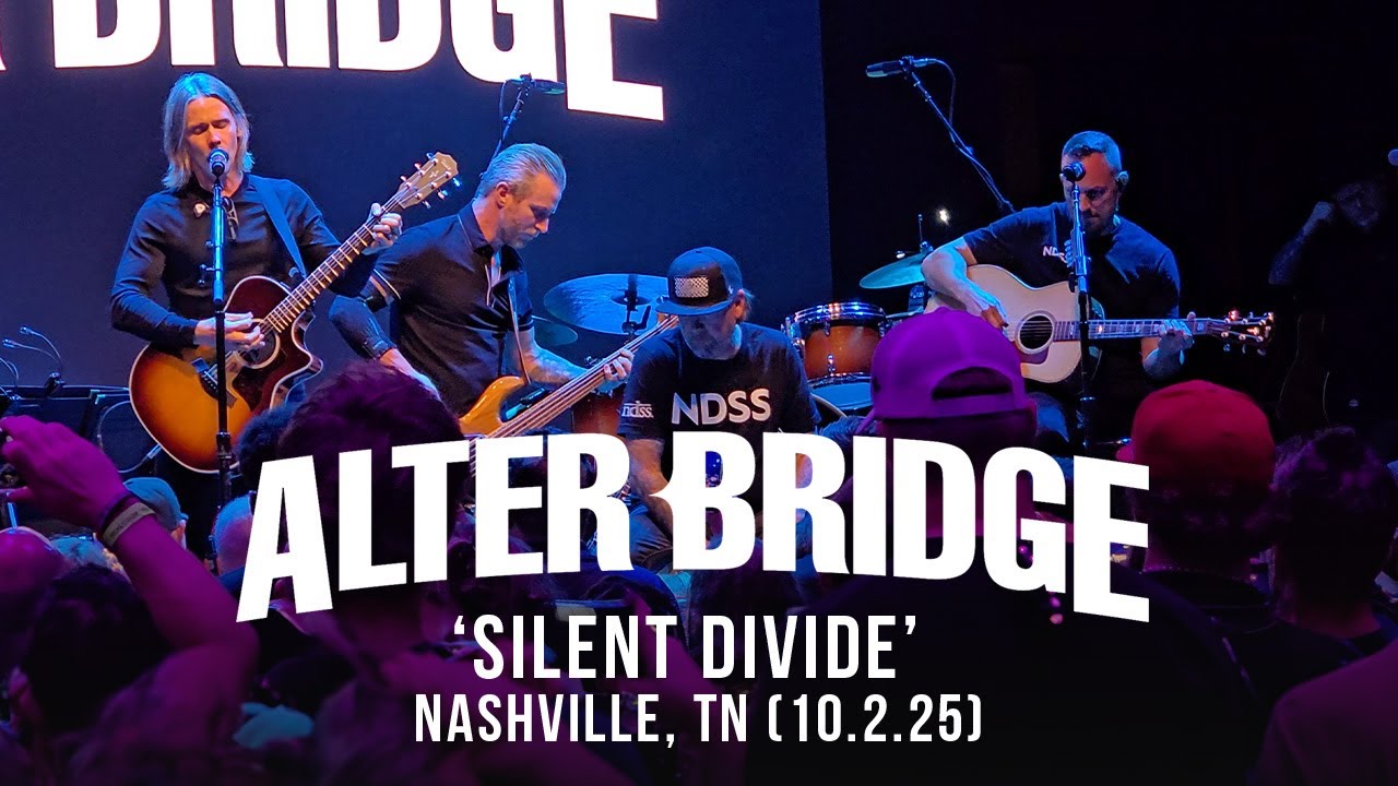 Alter Bridge Performs 'Silent Divide' (live debut) During 1st Show in Nearly 2 Years | Nashville, TN