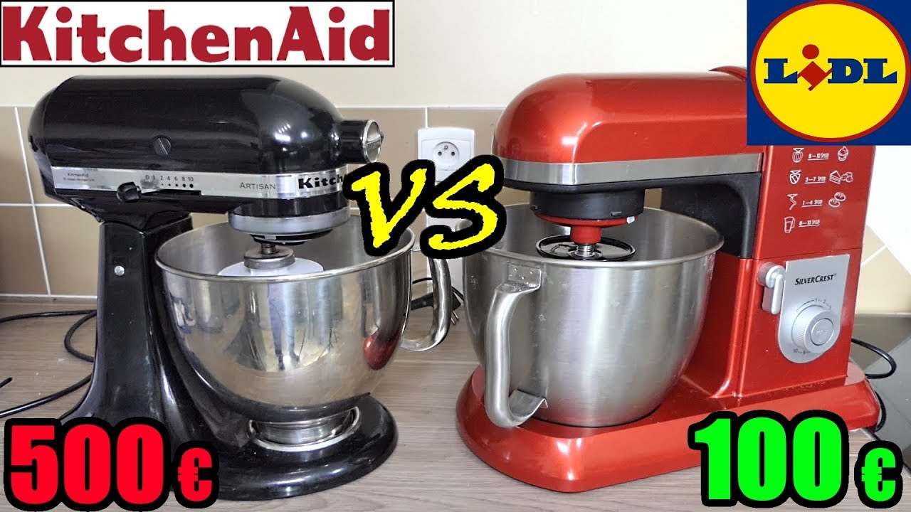 Профессиональный миксер LIDL vs KITCHENAID SILVERCREST ARTISAN