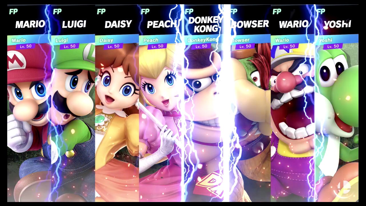 Super Smash Bros Ultimate Amiibo Fights – Request #11135 Mario Kart Battle