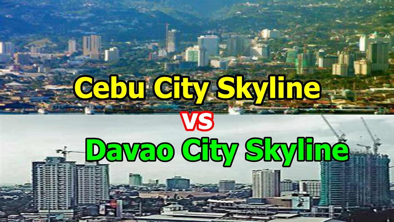 Cebu City Skyline vs. Davao City Skyline