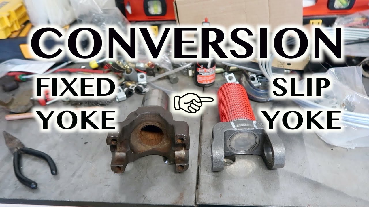 TH400 Fixed Yoke To Slip Yoke Conversion!