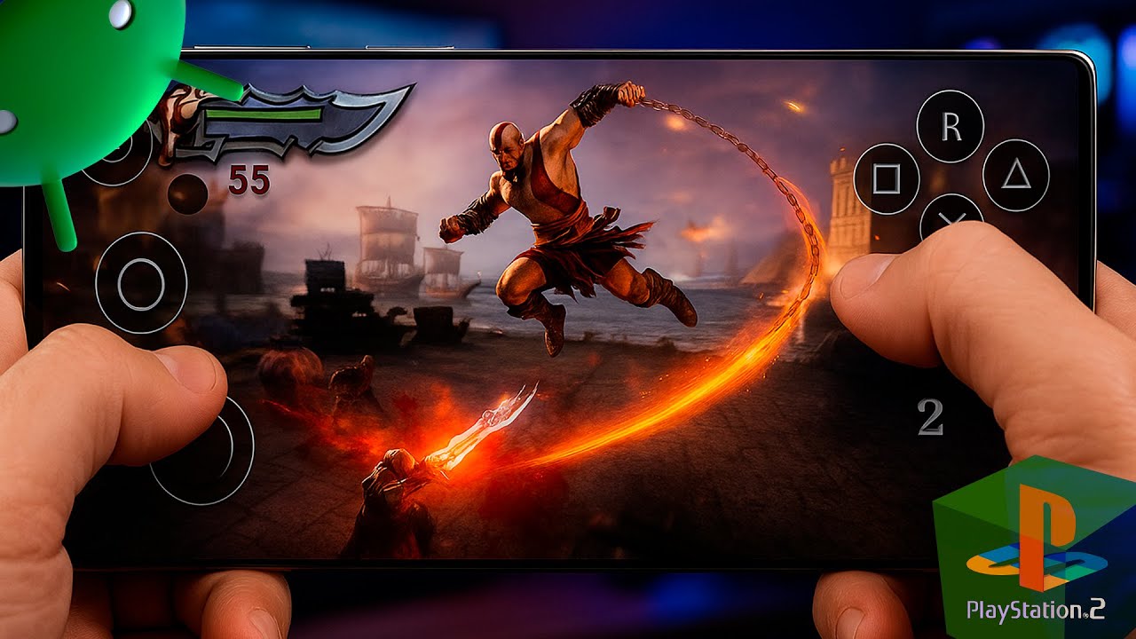 😱​ AI SIM! Nova VERSÃO do MELHOR EMULADOR de PS2 🎮 para QUALQUER ANDROID! em 2025 ​​✔️