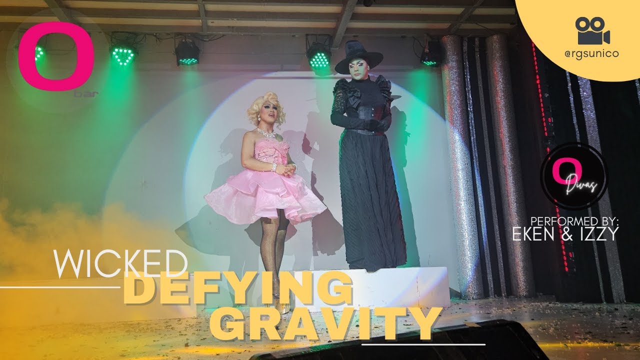 23.10.22 Eken and Izzy Performing Defying Gravity at O Bar