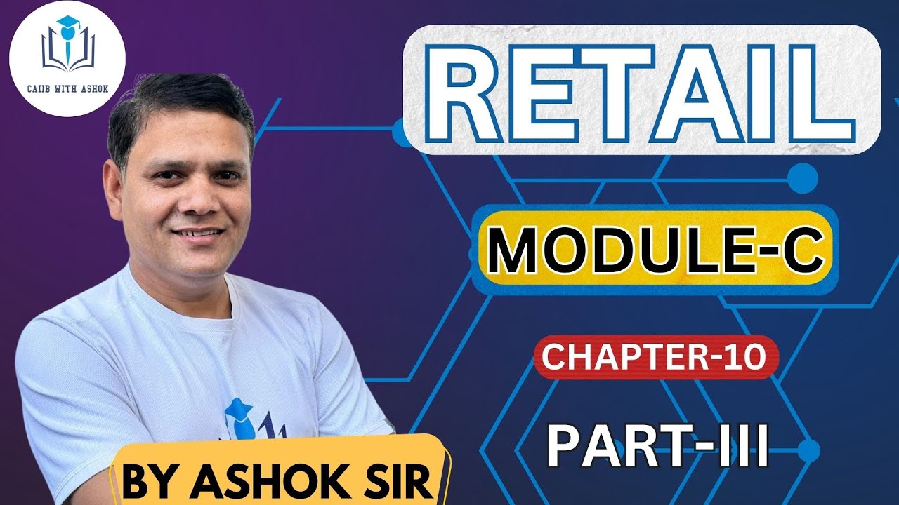 CAIIB RETAIL MODULE C CHAPTER 10 (PART-III):MARKETING IN RETAIL BANKING