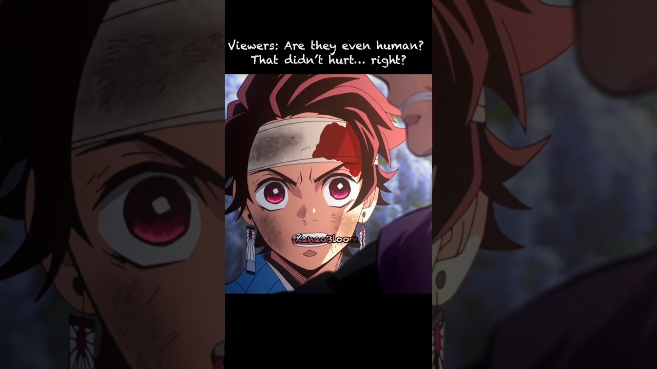 Why Kanata Didn&rsquo;t React When Genya Pulled Her Hair 😶➡️😭 #demonslayer #kimetsunoyaiba #kny
