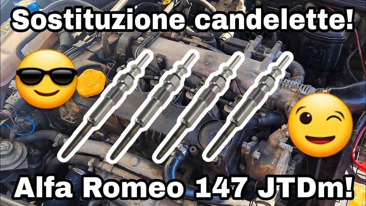 Tutorial | Come verificare quali sono le candelette bruciate e come sostituirle! | Alfa Romeo 147! 😎