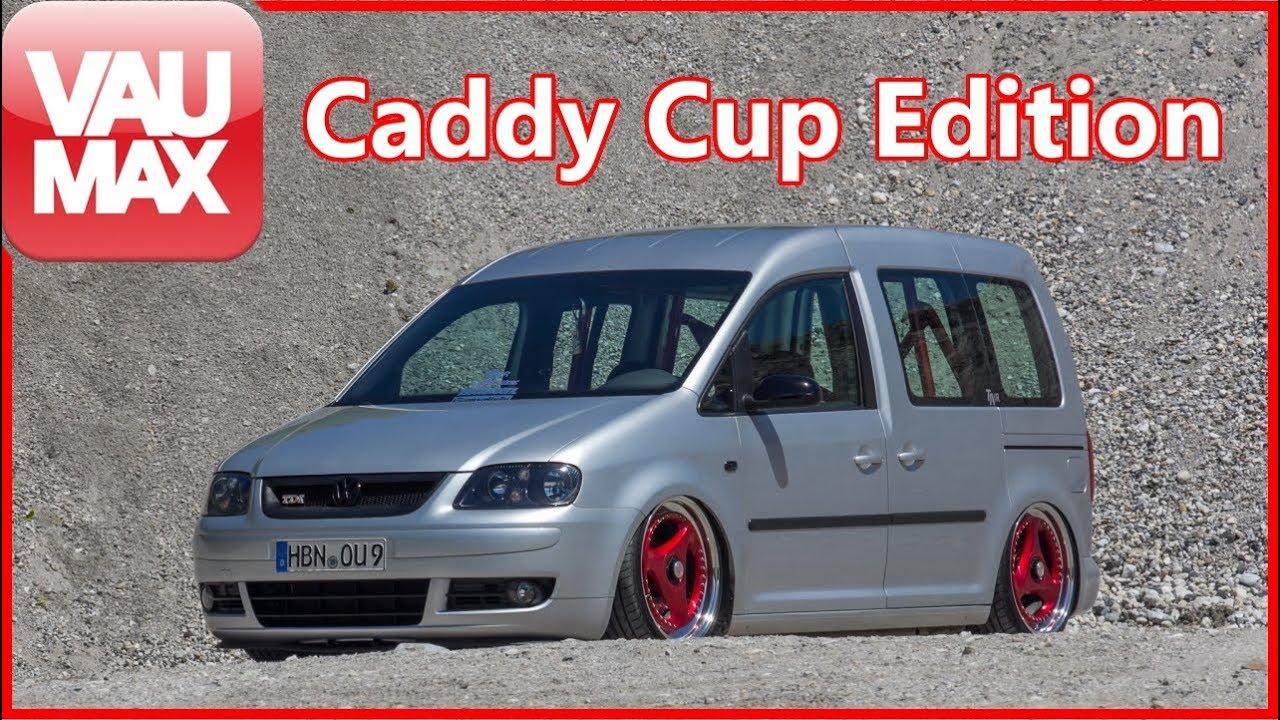 VAU-MAX.tv Tuning | VW Caddy 2K mit TA Technix Airride und Spezial Achse |