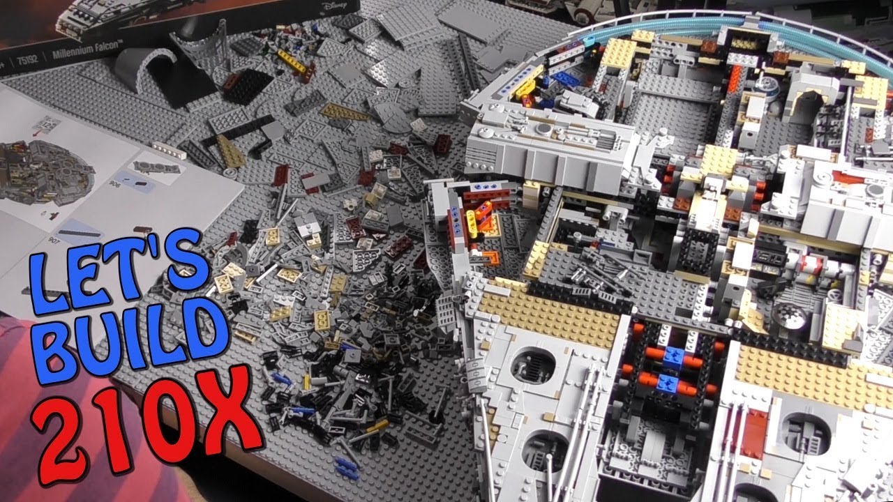 Lego Star Wars 210X Let's Build: UCS Millennium Falcon 75192