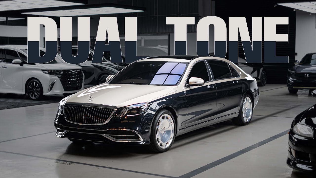 DUALTONE SPPF MAYBACH S500 ARAGONITE SILVER - ANTHRACITE&nbsp;BLUE