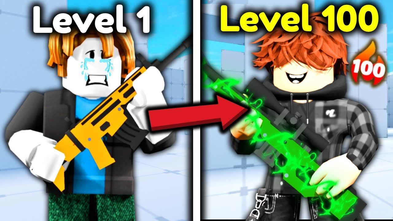 OD 1 DO 100 LEVELU w Rivals Roblox!