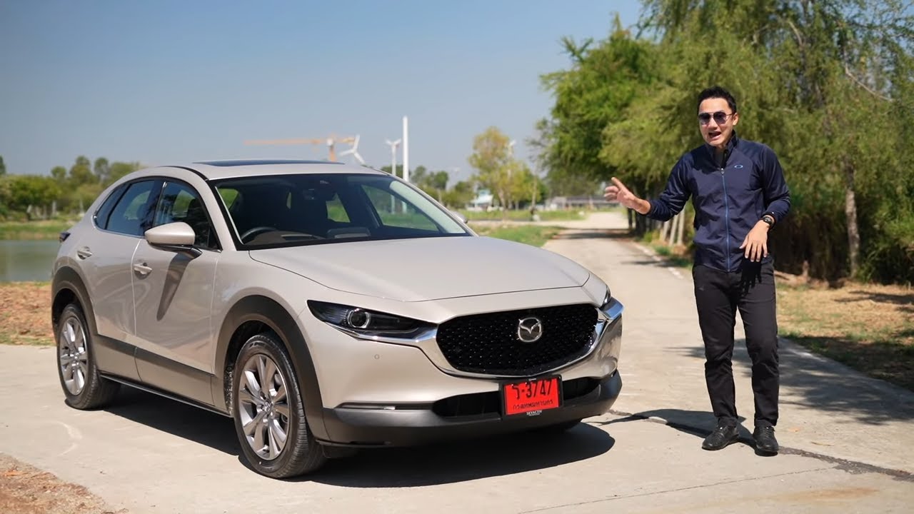 ชินจังสีทองคำขาว! รีวิว Mazda CX-30 2022 อัพเกรดระบบ และเพิ่มสีใหม่