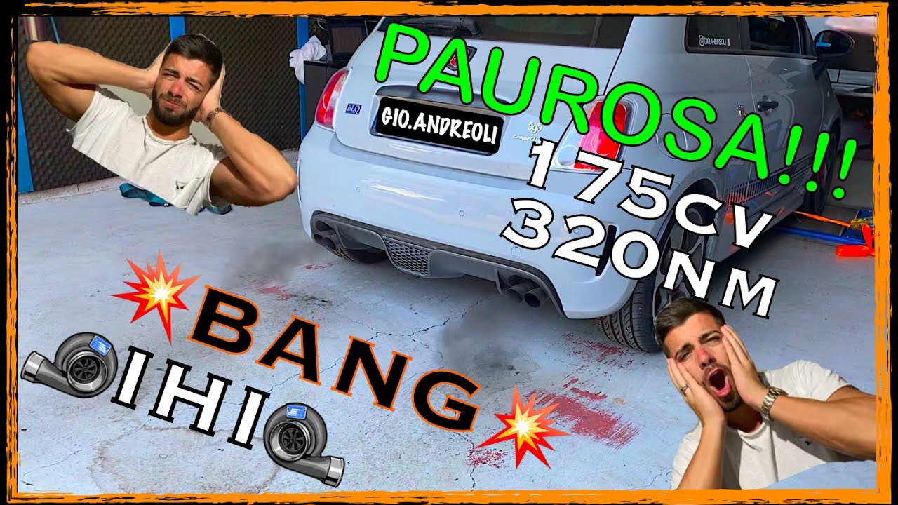 ORA FA PAURA!!! - 500 Abarth SOUND - 595 Competizione