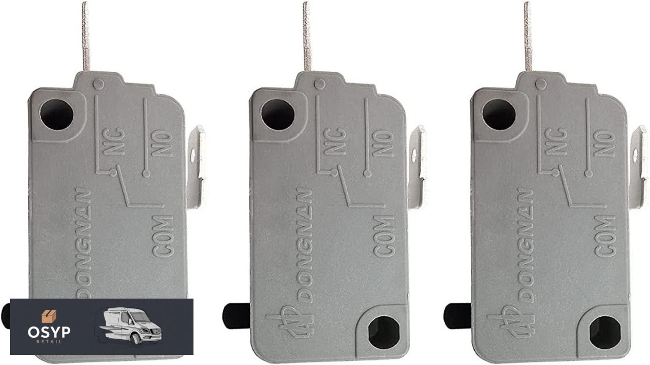KW3A Microwave Oven Door Switch 16A 125 250V Door Interloc (3 Normally Close)
