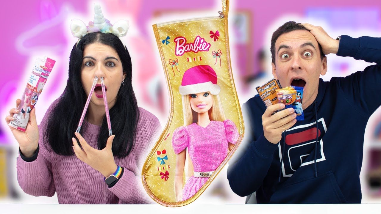 COSE STRANE! CALZA DOLCI della BEFANA BARBIE 2022