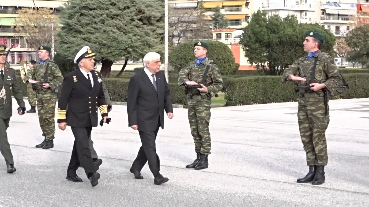 kranosgr: ΥΠΟΔΟΧΗ ΤΟΥ ΠτΔ ΣΤΗΝ 1η ΣΤΡΑΤΙΑ