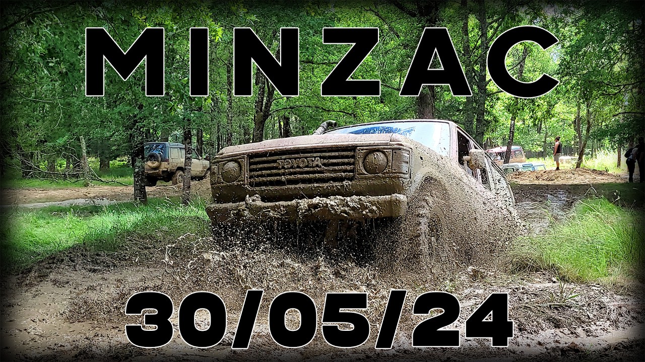 Un TOYOTA HJ60 au terrain de MINZAC I Club St Médard 4x4 I 30/05/24 #offroad