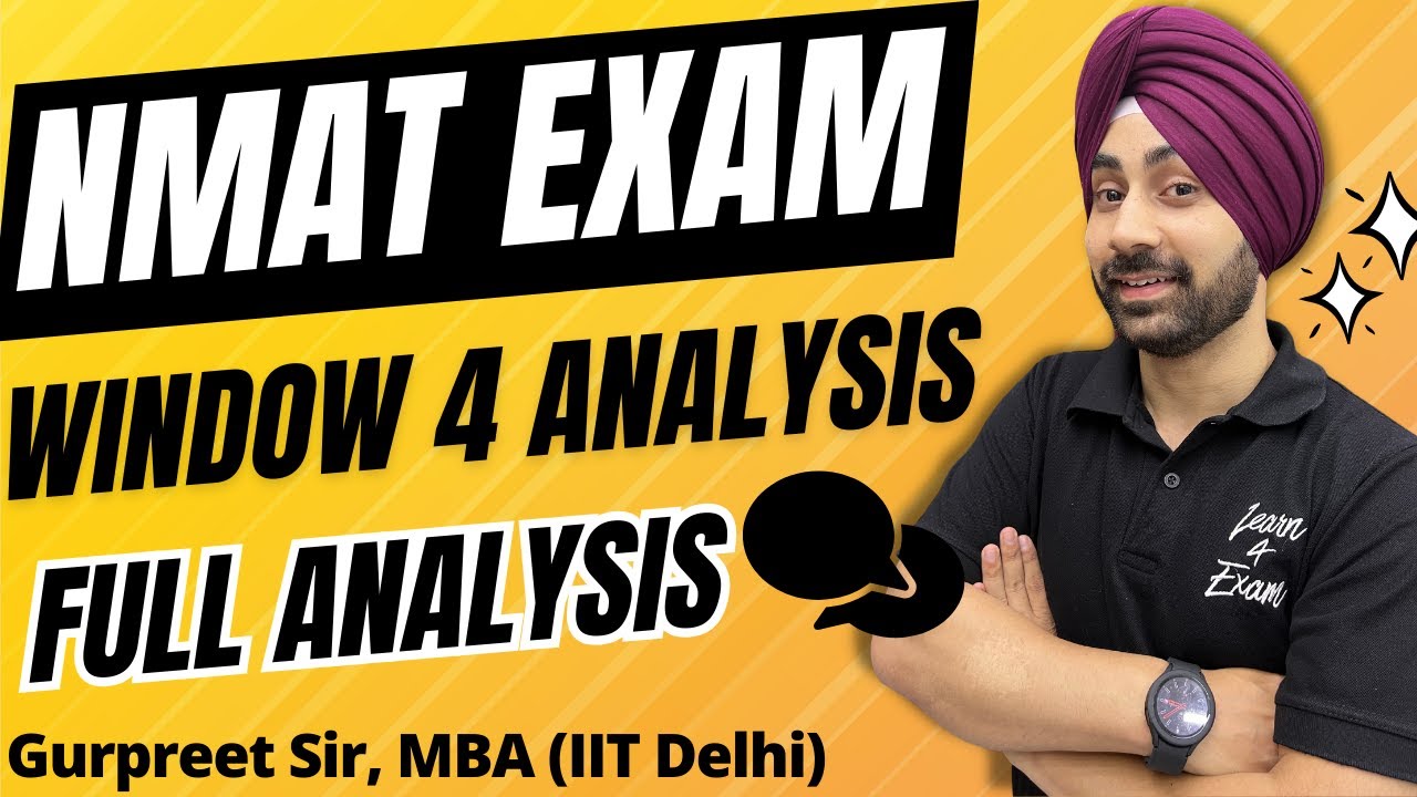 NMAT Exam Window 4 Analysis & All the best For CAT 2023 | GIM Goa Update
