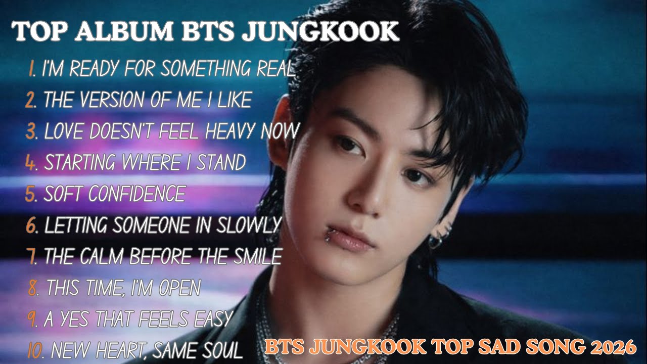 BTS JUNGKOOK Good Vibes Music Plylist 💔•💔 Most PopularEnglish Song 2026 - Calm & Soft
