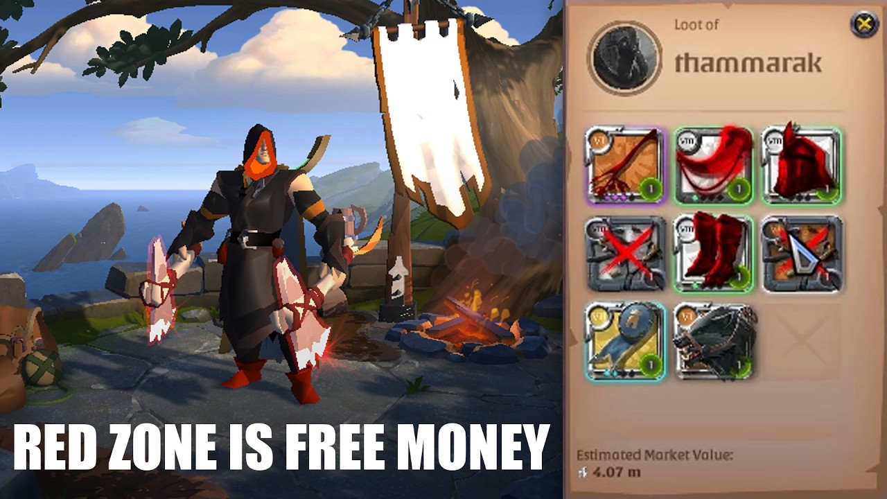 BEARPAWS RED ZONE GANKING MAKES YOU RICH