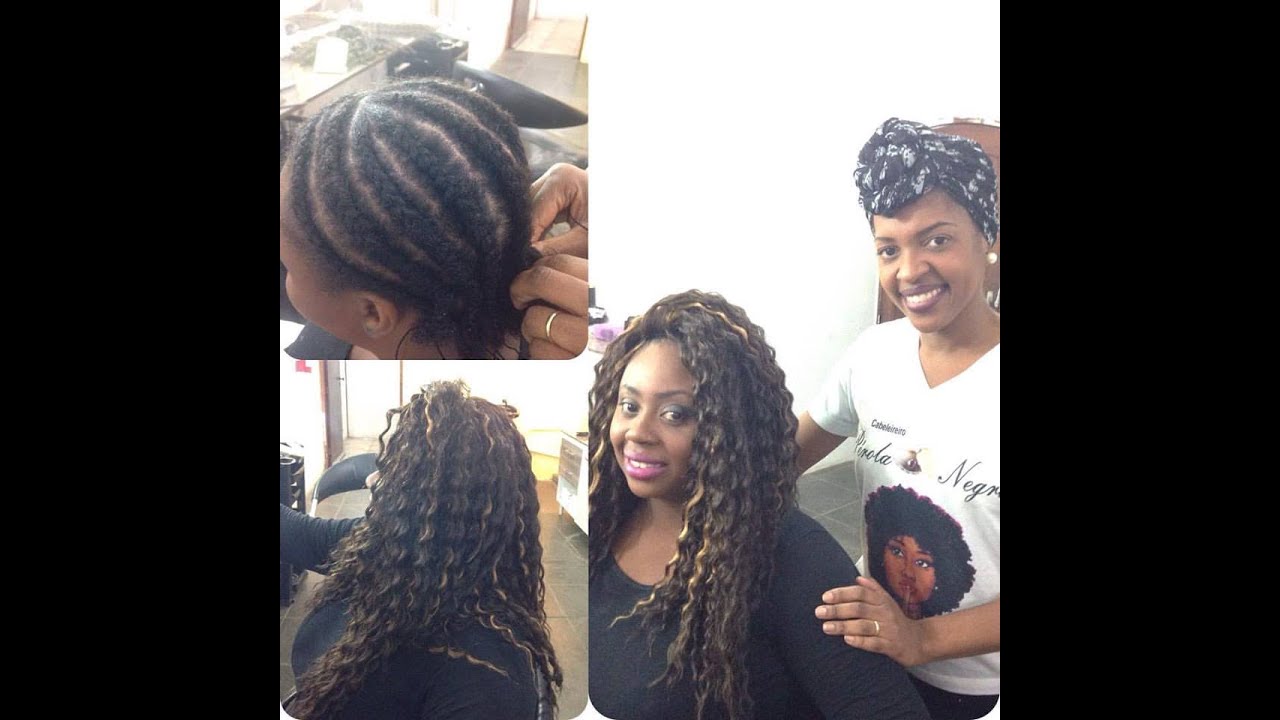 Mega Hair telado com fibra orgânica